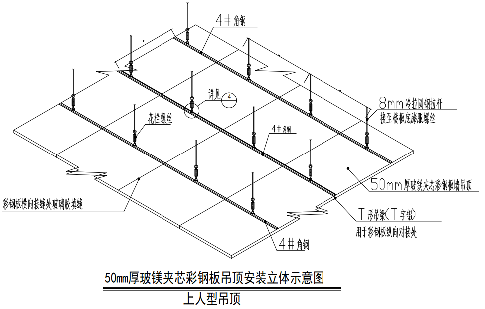 實(shí)驗(yàn)室彩鋼板天花施工技術(shù)